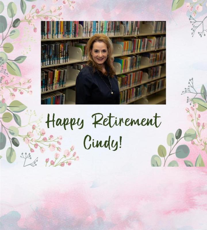 Happy Retirement Cindy!